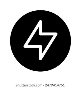 Energy Icon Vector Symbol Design Illustration