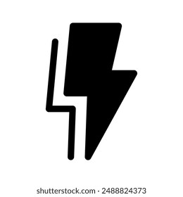 Ilustración de diseño de símbolo de Vector de energía