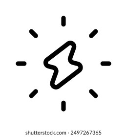 Energy Icon Vector Symbol Design Illustration