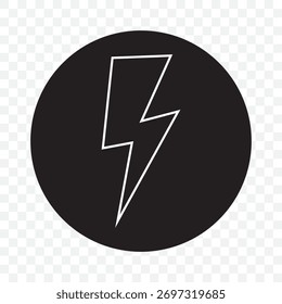 Energy Icon Vector Symbol Design Illustration.