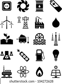 Energy icons