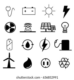 energy icons