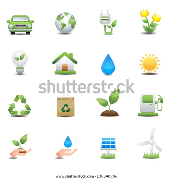 Energy icons\
set