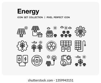 35,751 Renewable energy icon set Images, Stock Photos & Vectors ...