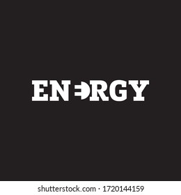 Energy сreative idea logo design