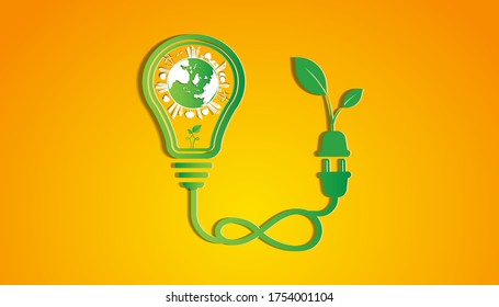 Energy ideas save the world concept Power green ecology .