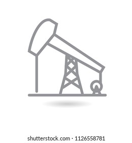 Energy industry icon . Vector Line Icons.