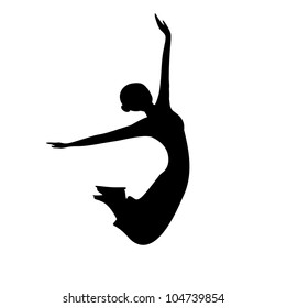 energy jumping dancer