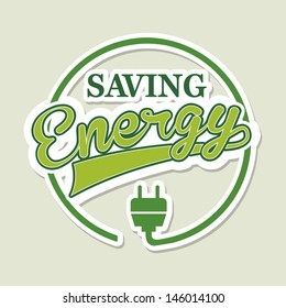 Energy Label Over Green Background Vector Stock Vector (Royalty Free ...