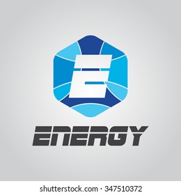 Energy Letter E Logo