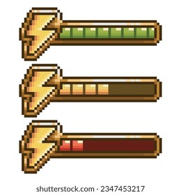 Energieebene, Pixelart-Bar