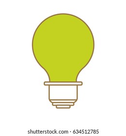 energy light bulb icon