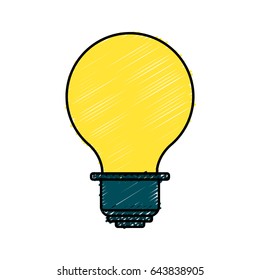 energy light bulb icon
