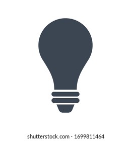 Icono de luz de energía gráfico vectorial.