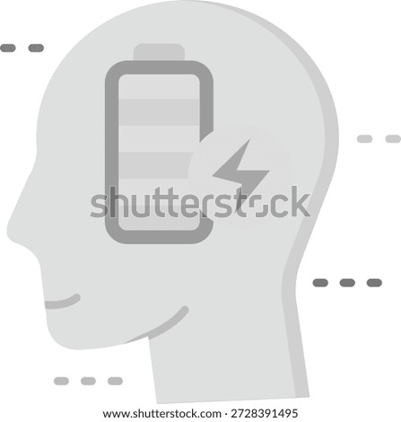 Energy Line vector Icon Design