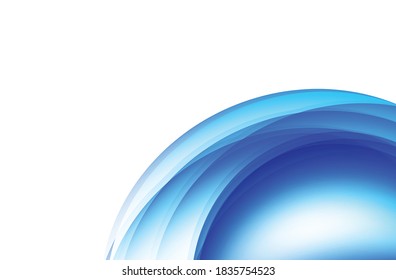 Líneas de energía, olas brillantes en un fondo oscuro y abstracto. plantilla de diseño de presentación de negocios o tecnología, patrón de folleto o volante, o banner web geométrico