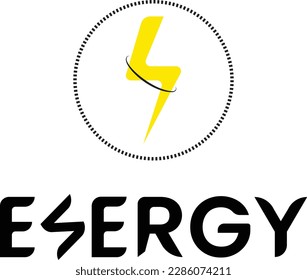 Energy logo design of a ıllustrator