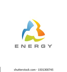 energy logo design concept. logo design vector