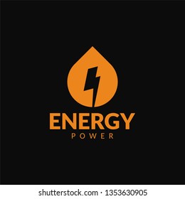 Energy logo, design inspiration vector template for company logo