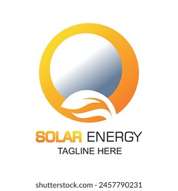 Energy logo design simple concept Premium Vector