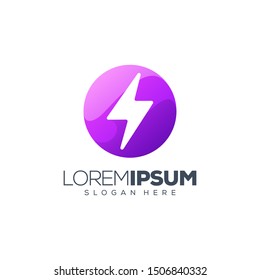 energy logo design vector illustration