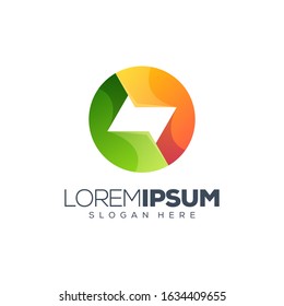 energy logo design vector illustration