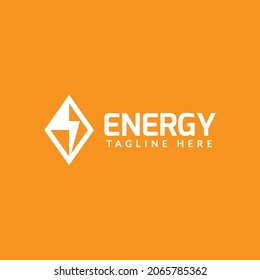 energy logo design vector. logo template
