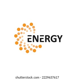 energy logo eco san technologysymbol brand