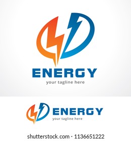 Energy Logo Template Design, Symbol, Icon