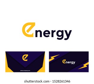 energy logo vector design template
