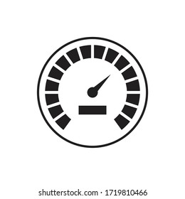 Energy meter icon design isolated on white background