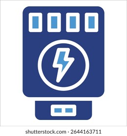 Energy Meter Icon Element For Design