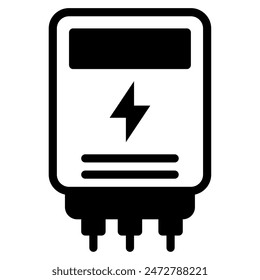 Energy Meter icon for web, app, infographic, etc