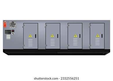 Energy module with touch control and radio module.
