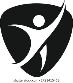 Logo Abstractas Energy Motion logo dinámico de fitness
