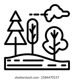 Energy and Natural Resources Icon Symbol Element For Design