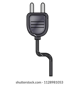 energy plug isolated icon