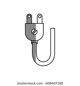 energy plug isolated icon