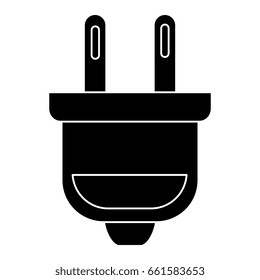 energy plug isolated icon