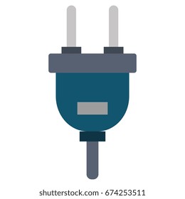 energy plug isolated icon