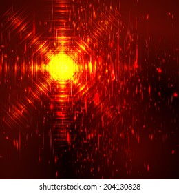 energy and power abstract background vector