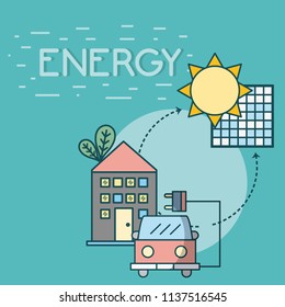 Energy power concept
