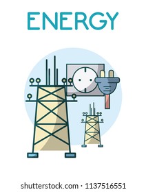 Energy power concept