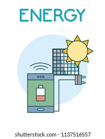 Energy power concept