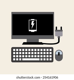 energy power  design, vector illustration eps10 graphic 