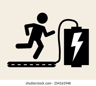 energy power  design, vector illustration eps10 graphic 