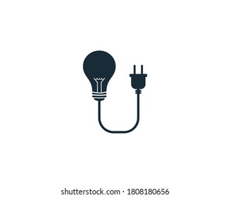 Diseño de ilustraciones de plantillas de logotipo de vectores de iconos de energía energética
