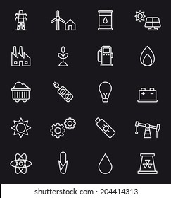 Energy & Power icons