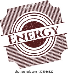 Energy rubber seal