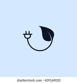 energy save icon. energy save vector illustration